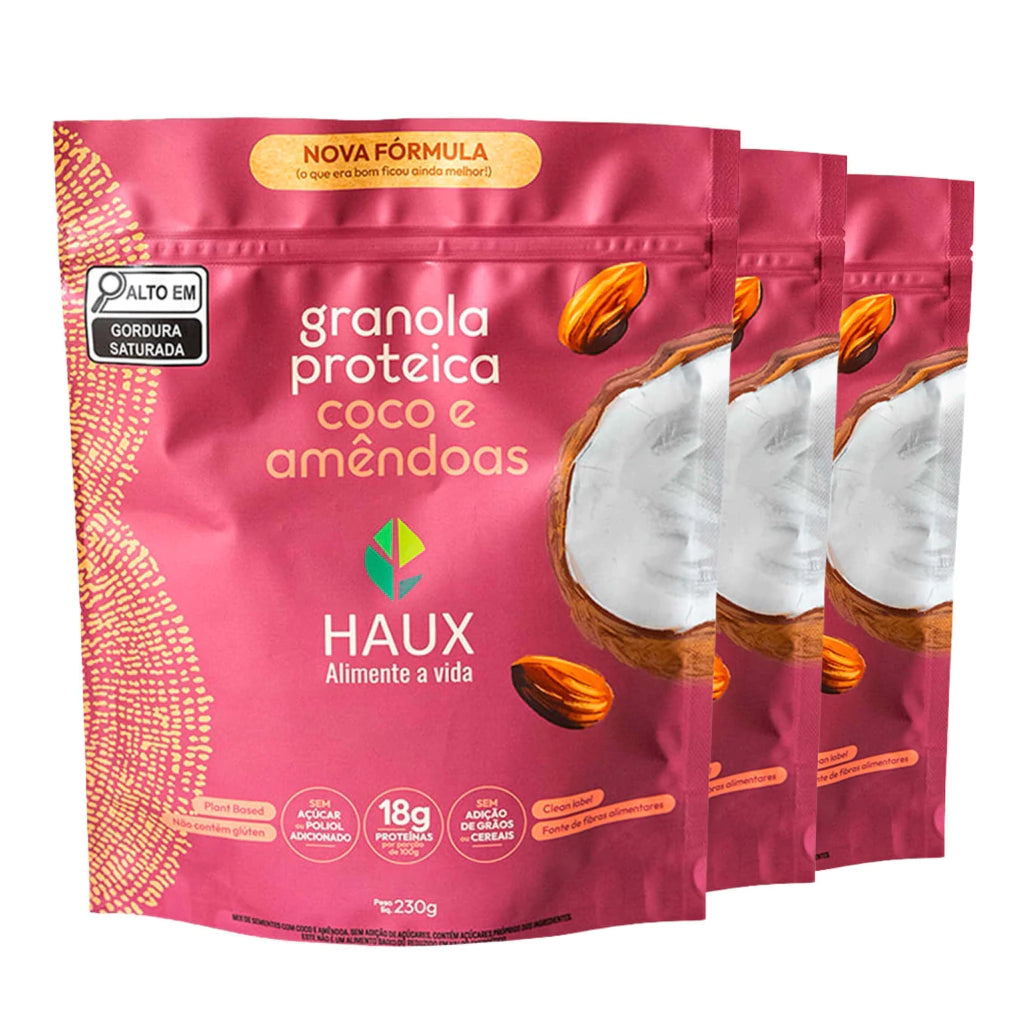 Granolas Proteicas e Funcionais 230g