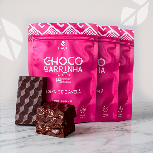 Chocobarrinha Proteica - Avelã
