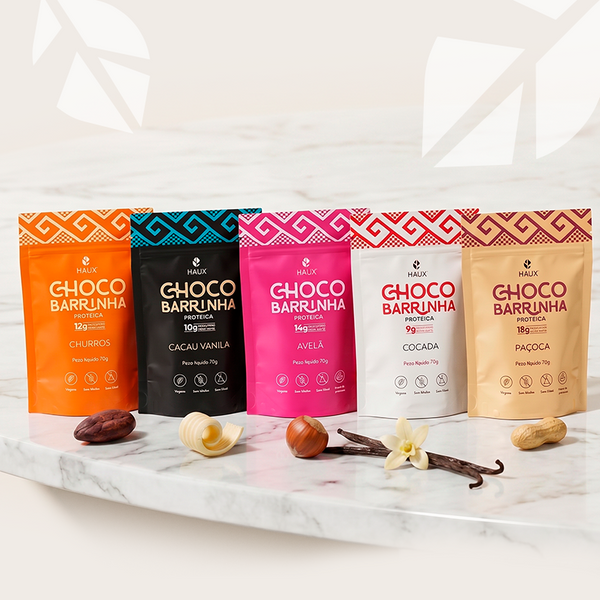 Kit Mix Chocobarrinhas | Chocolate Proteico 70g