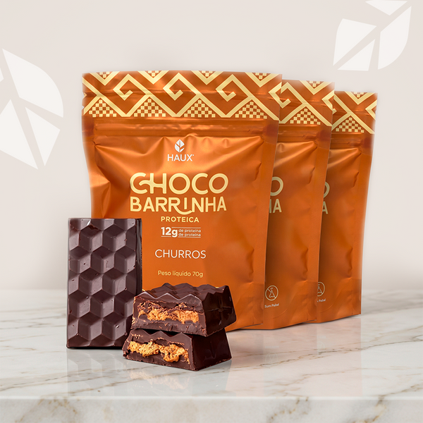 Chocobarrinha Proteica - Churros