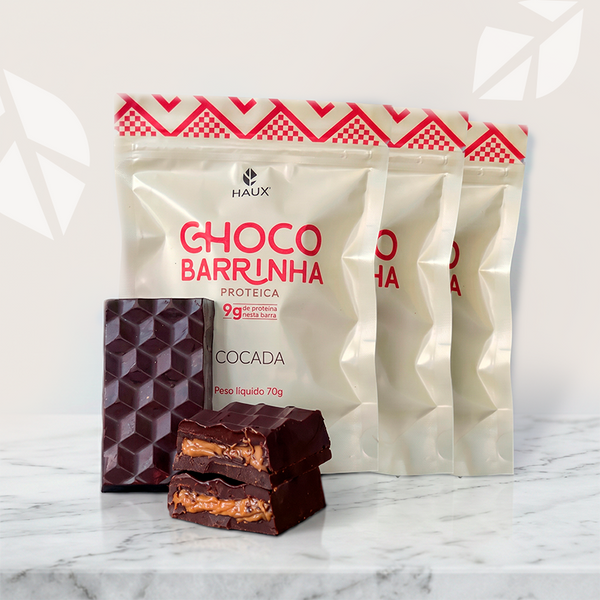 Chocobarrinha Proteica - Cocada
