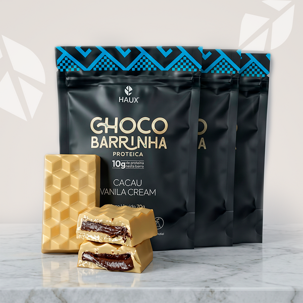 Chocobarrinha Proteica - Cacau Vanila